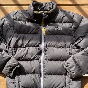North Face 550 Dark Grey Coat - YM